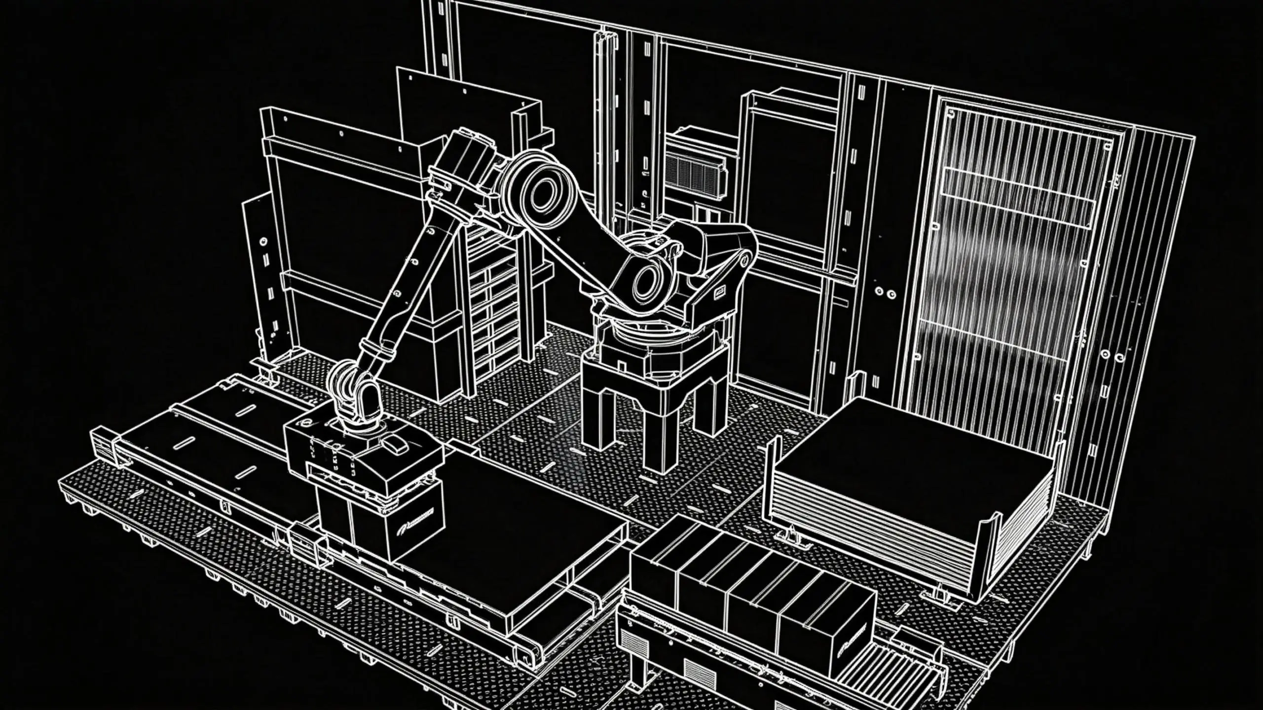 Finished Goods 
 Palletizing by 
 Robot