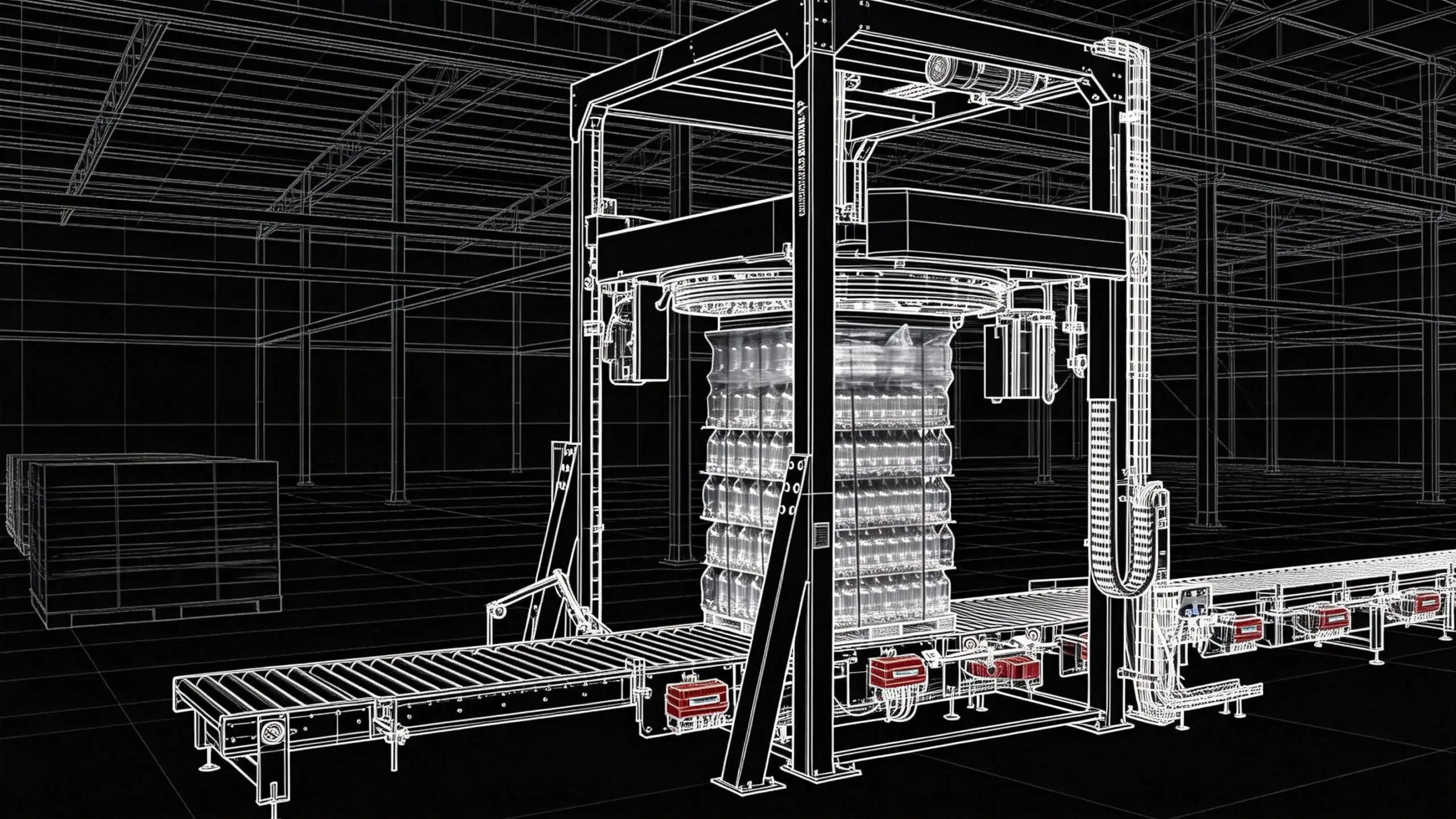Finished Goods 
 Automatically 
 Stacking and 
 Packing